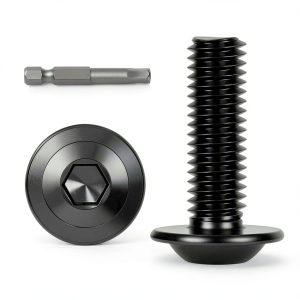 M8-1.25 x 25mm Flanged Head Socket Cap Bolts Kvohlum 304 Stainless-0