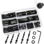 M3 Hex Socket Head Cap Screws Bemaka 420PCS Kit 12.9 Alloy Steel-0