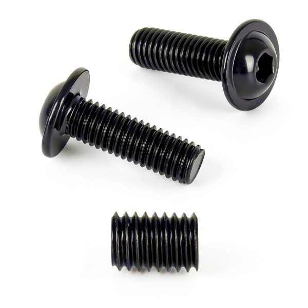 M8-1.25 x 25mm Flanged Head Socket Cap Bolts Kvohlum 304 Stainless-3