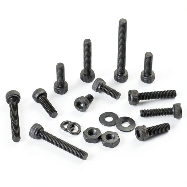 M2.5 Screws Kit VGBUY 1001pcs Black Hex Socket 12.9 Steel 7 Sizes-2
