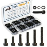 M5 Screws Kit by BNUOK – 280 pcs Hex Socket Head Screws with Nuts-0